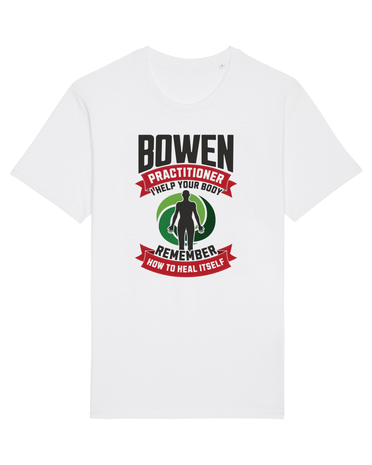 Tricou mânecă scurtă Unisex Rocker White