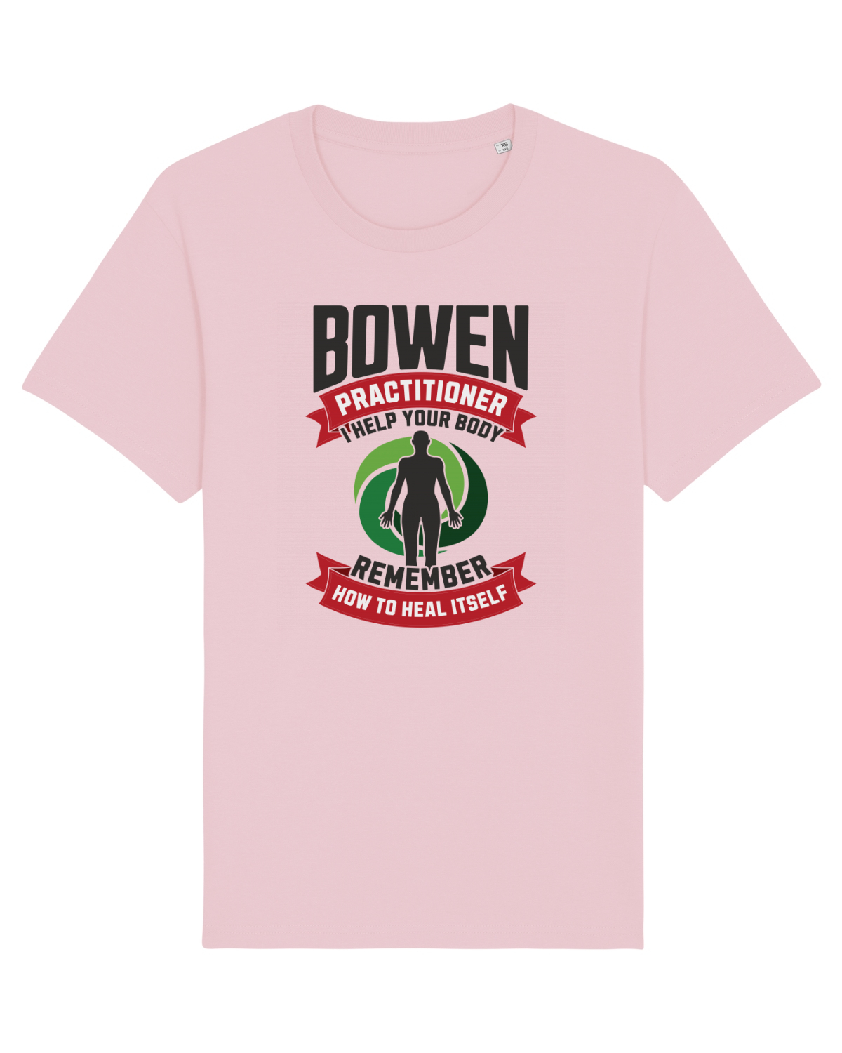 Tricou mânecă scurtă Unisex Rocker Cotton Pink