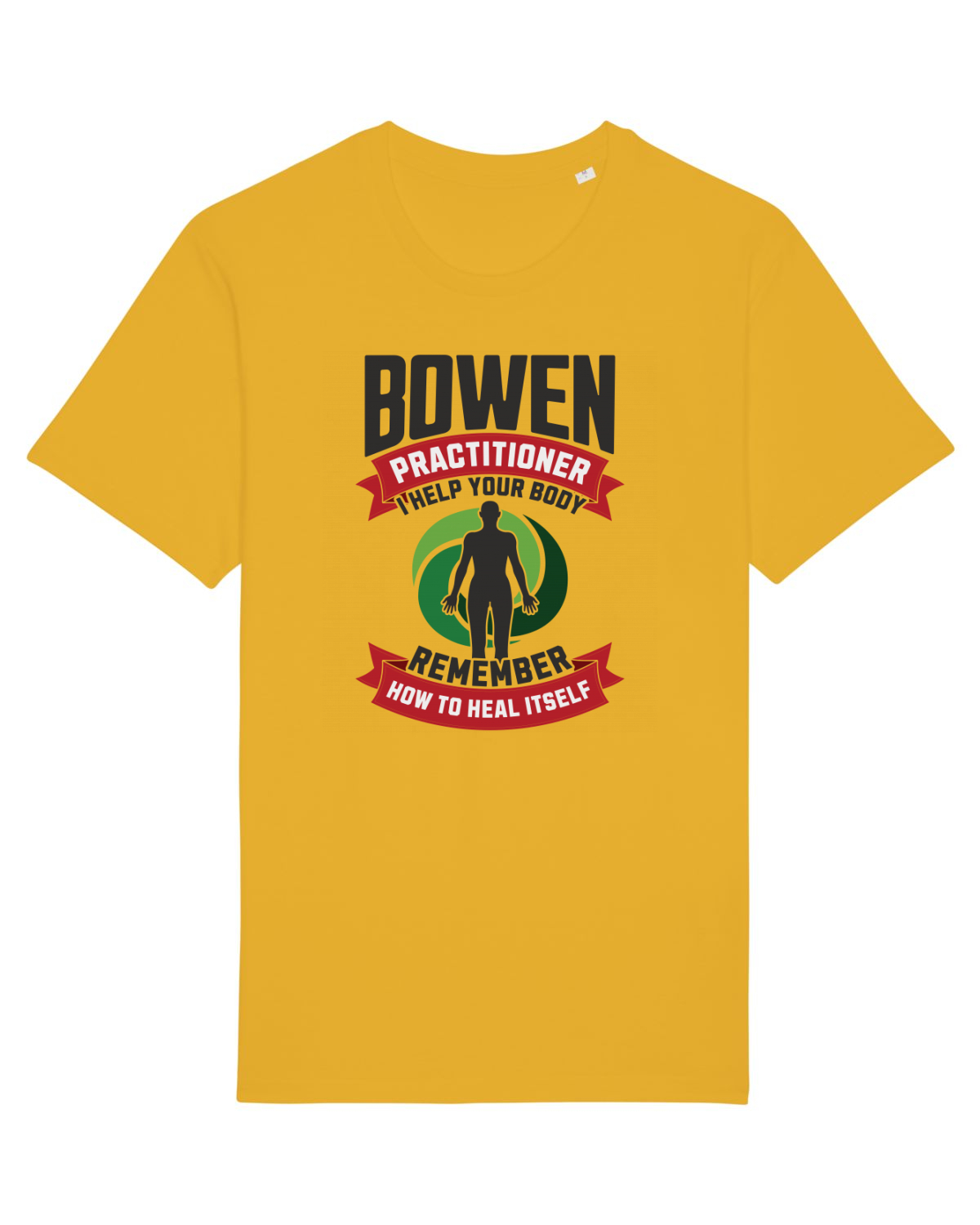 Tricou mânecă scurtă Unisex Rocker Spectra Yellow