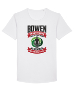 Bowen Practitioner Tricou mânecă scurtă guler larg Bărbat Skater
