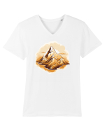 Mountains Tricou mânecă scurtă guler V Bărbat Presenter