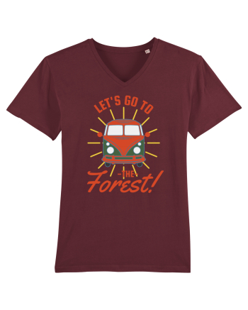 Let's Go to the Forest! Burgundy