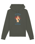 Let's Relax on the Beach with a Chilled Beer Hanorac Unisex Drummer