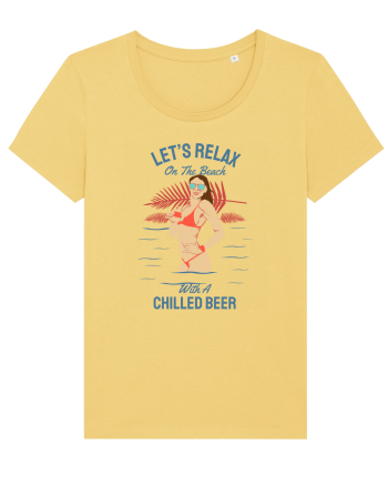 Let's Relax on the Beach with a Chilled Beer Jojoba