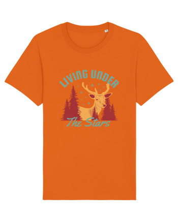 Living Under the Stars Bright Orange