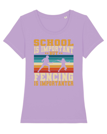 School Is Important But Fencing Is Importanter Lavender Dawn