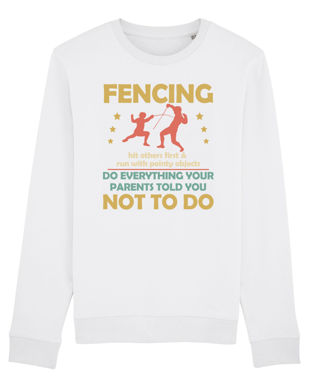 Bluză mânecă lungă Unisex Rise White