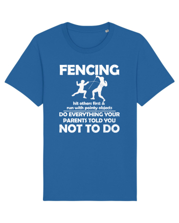 Fencing Do Everything Your Parents Told You No To Do Grunge Style Royal Blue