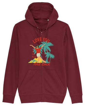 Love You to the Beach and Back Burgundy