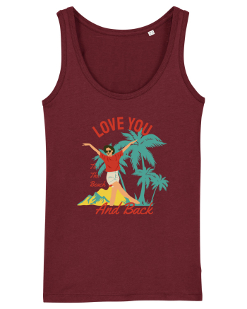 Love You to the Beach and Back Burgundy
