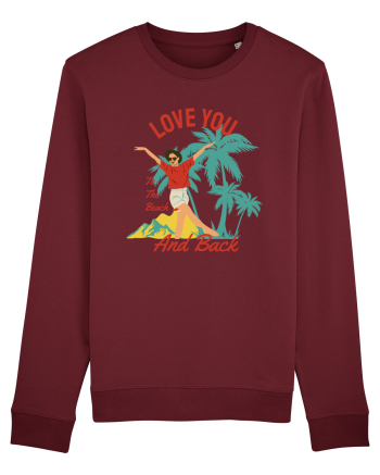 Love You to the Beach and Back Burgundy