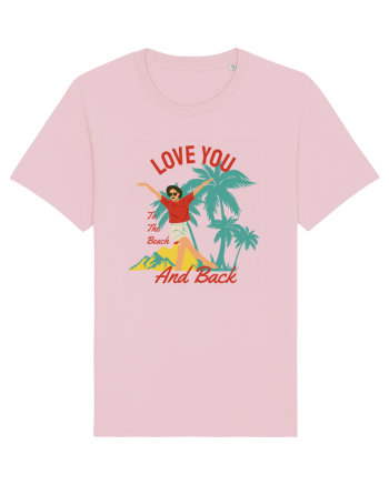 Love You to the Beach and Back Cotton Pink