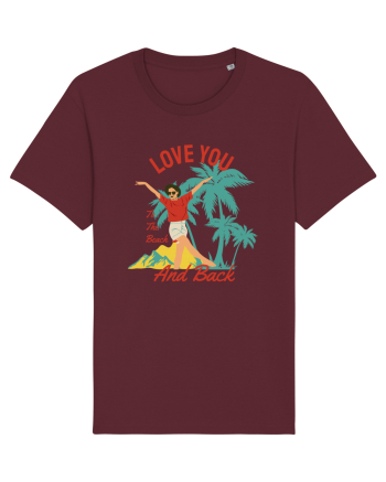 Love You to the Beach and Back Burgundy