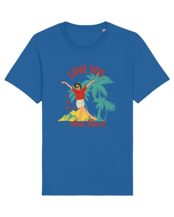 Love You to the Beach and Back Royal Blue