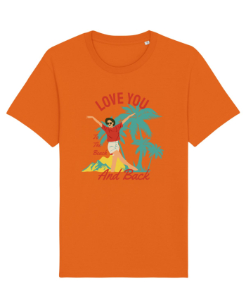Love You to the Beach and Back Bright Orange