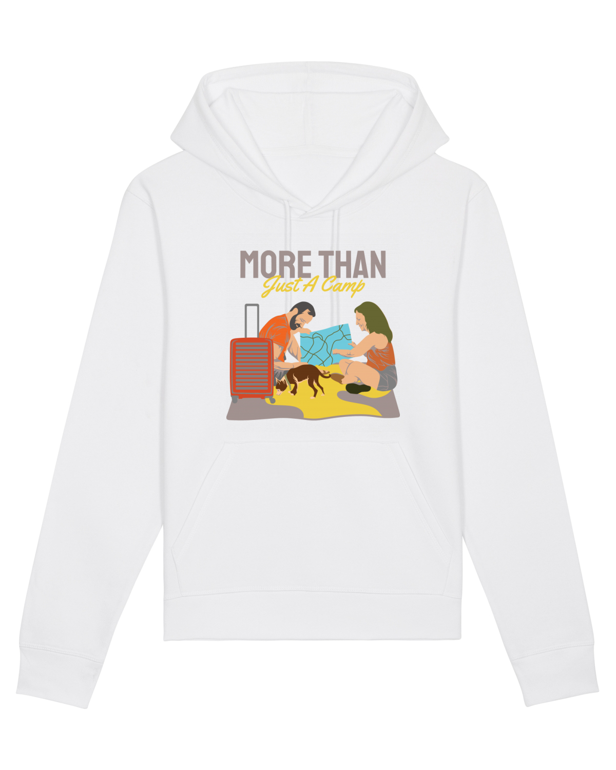 Hanorac Unisex Drummer White