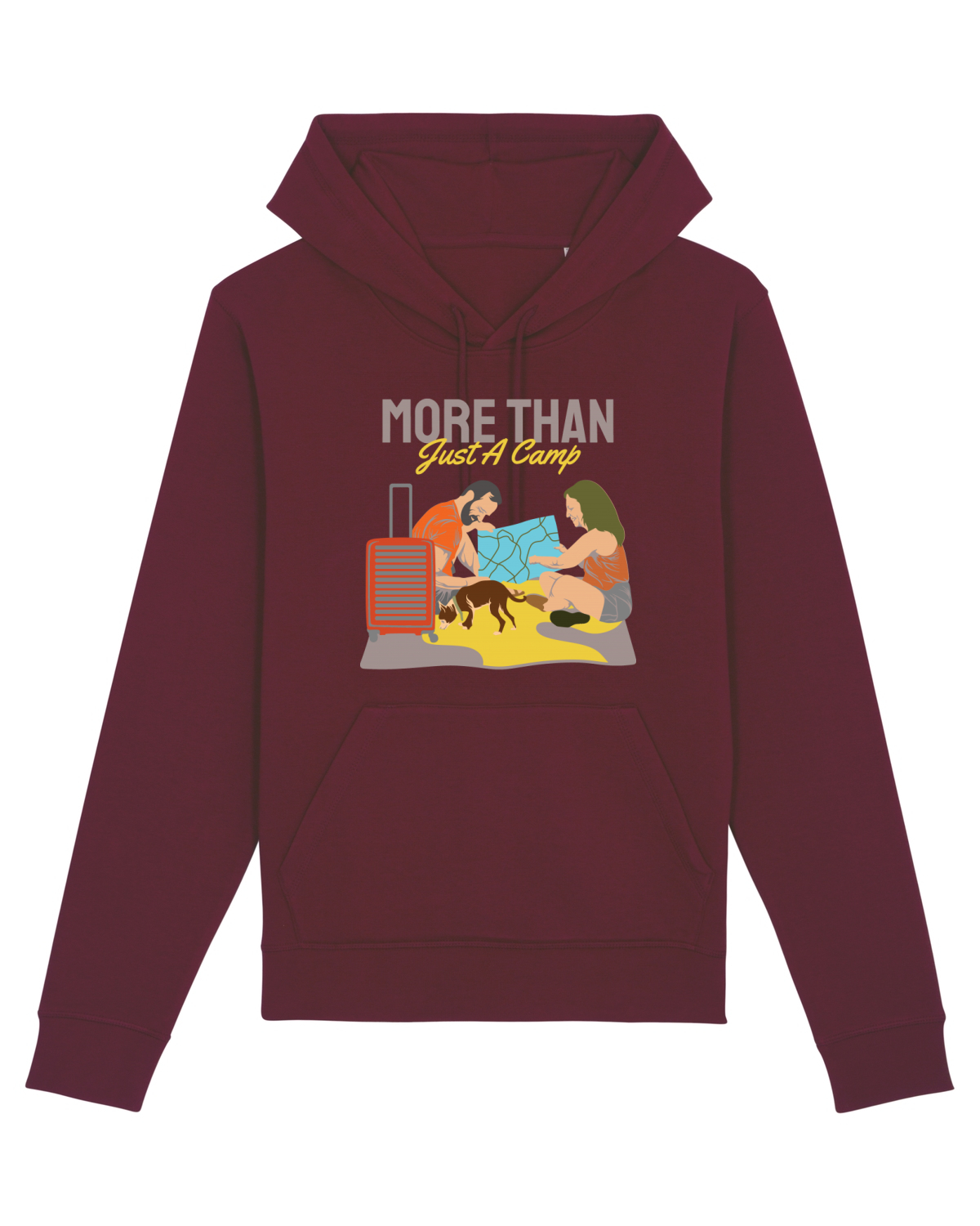 Hanorac Unisex Drummer Burgundy
