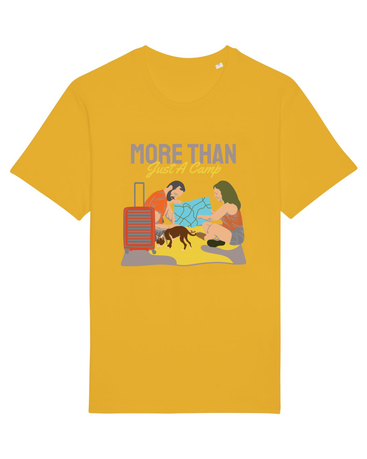 Tricou mânecă scurtă Unisex Rocker Spectra Yellow