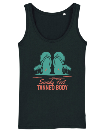 Sandy Feet Tanned Body Black