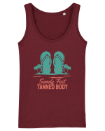 Sandy Feet Tanned Body Maiou Damă Dreamer