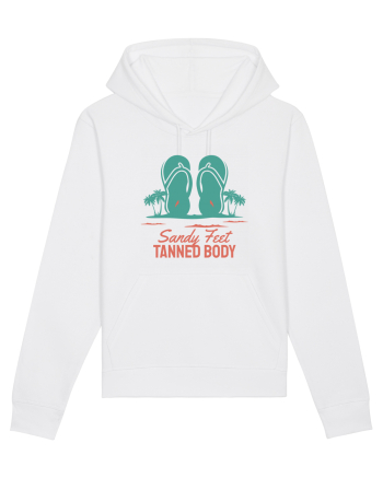 Sandy Feet Tanned Body White