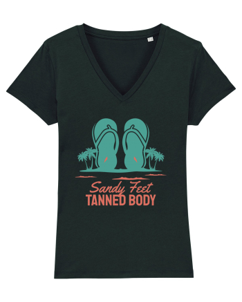 Sandy Feet Tanned Body Black
