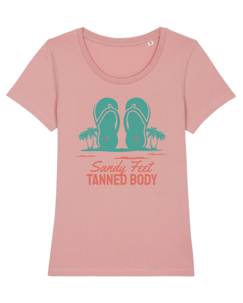 Sandy Feet Tanned Body Canyon Pink
