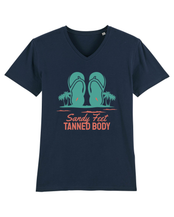 Sandy Feet Tanned Body French Navy