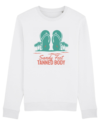 Sandy Feet Tanned Body White