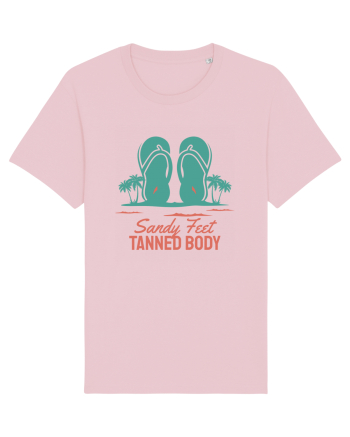 Sandy Feet Tanned Body Cotton Pink
