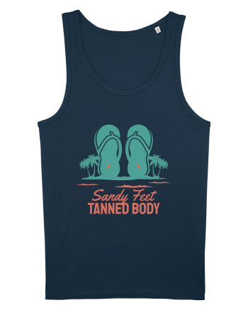 Sandy Feet Tanned Body Navy