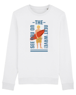 See You On the Next Wave Bluză mânecă lungă Unisex Rise