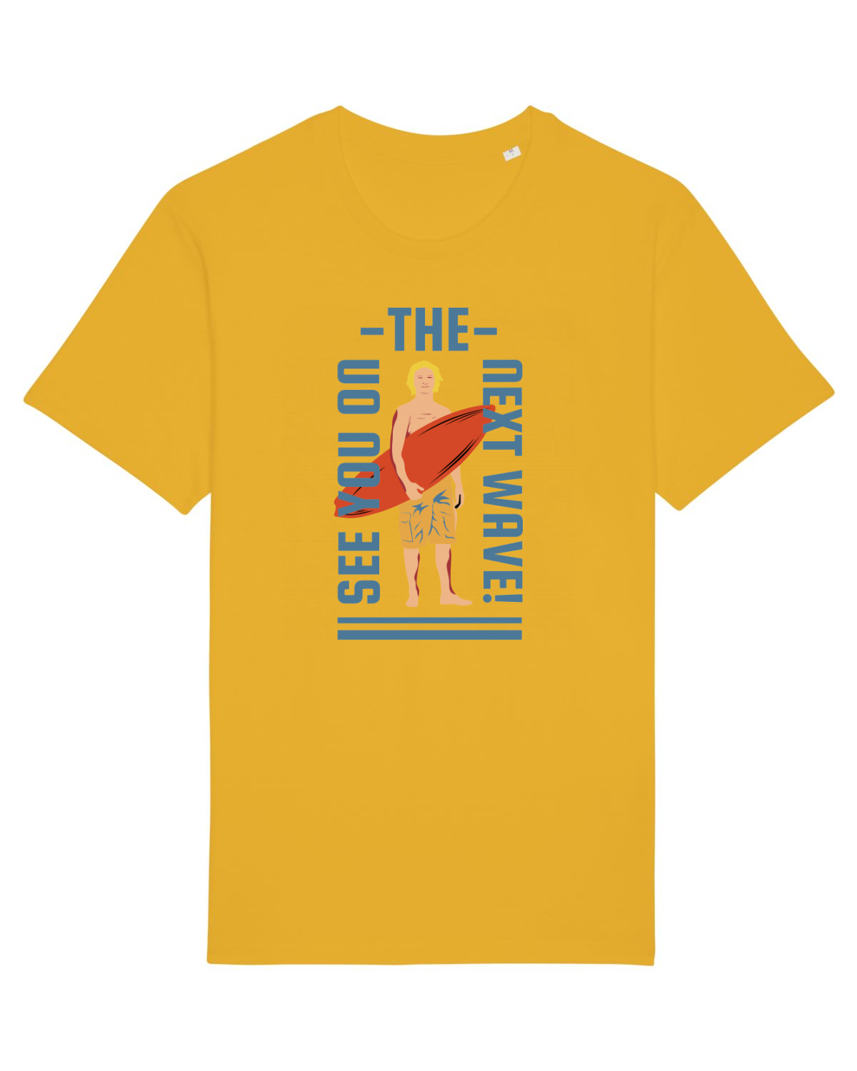 Tricou mânecă scurtă Unisex Rocker Spectra Yellow
