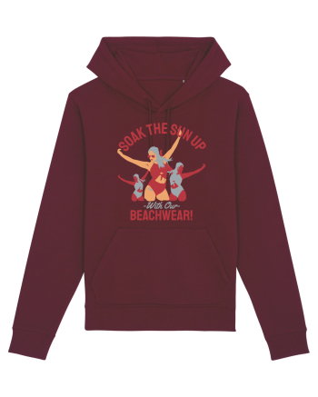 Soak the Sun Up with Our Beachwear! Burgundy
