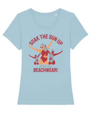 Soak the Sun Up with Our Beachwear! Sky Blue