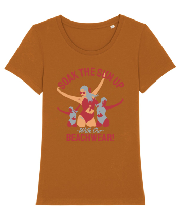 Soak the Sun Up with Our Beachwear! Roasted Orange
