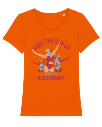 Soak the Sun Up with Our Beachwear! Bright Orange