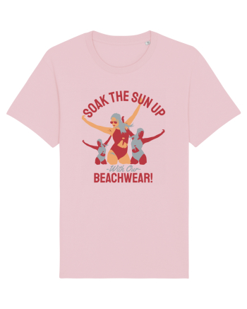Soak the Sun Up with Our Beachwear! Cotton Pink