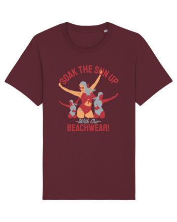 Soak the Sun Up with Our Beachwear! Burgundy