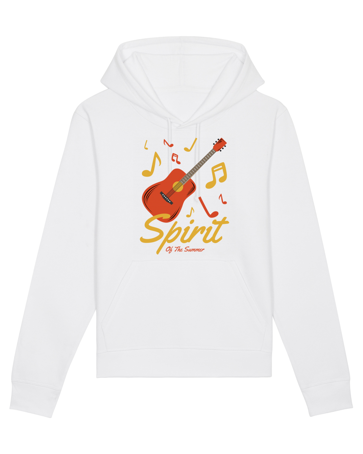 Hanorac Unisex Drummer White
