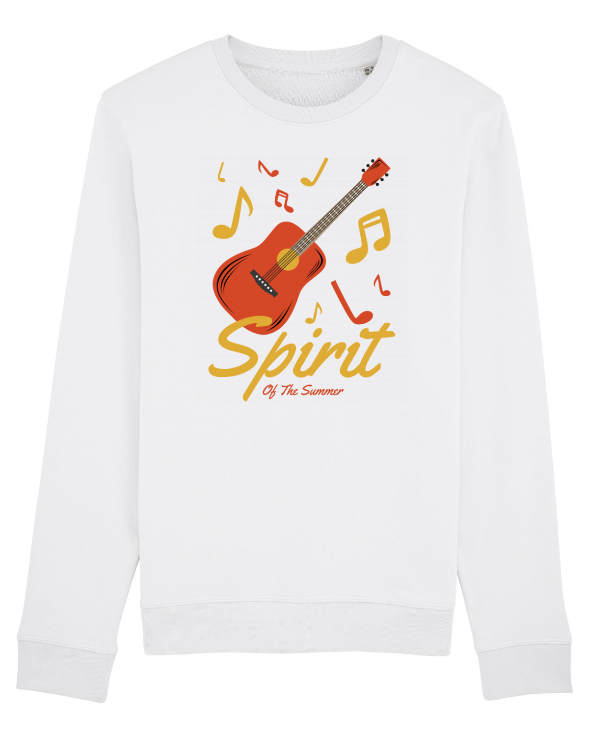 Bluză mânecă lungă Unisex Rise White