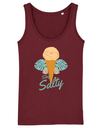 Stay Salty Burgundy