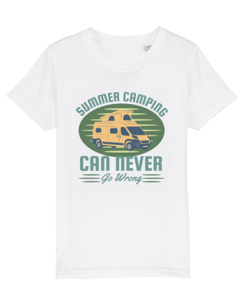 Summer Camping  Can Never Go Wrong White