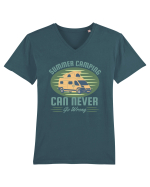 Summer Camping  Can Never Go Wrong Tricou mânecă scurtă guler V Bărbat Presenter