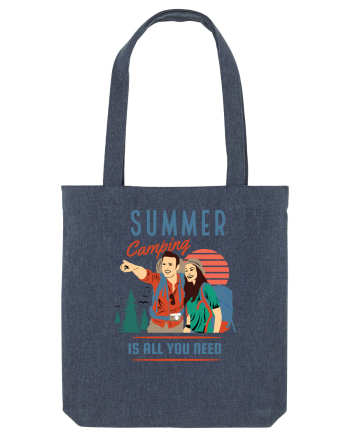 Summer Camping Is All You Need Midnight Blue