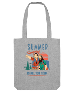 Summer Camping Is All You Need Sacoșă textilă