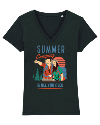 Summer Camping Is All You Need Black