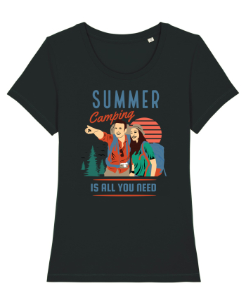 Summer Camping Is All You Need Black