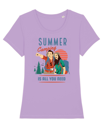 Summer Camping Is All You Need Lavender Dawn