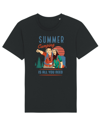 Summer Camping Is All You Need Black